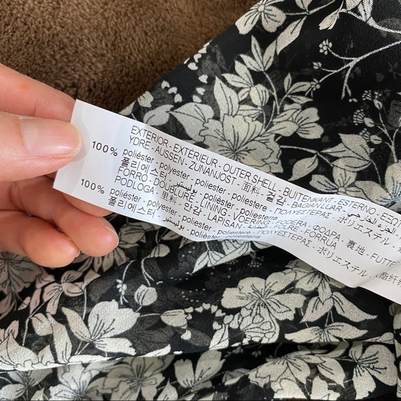 NEW Zara floral crop top - Picture 6 of 6